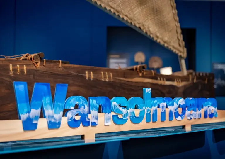 Objects on display in the Wansolmoana Pasifika gallery