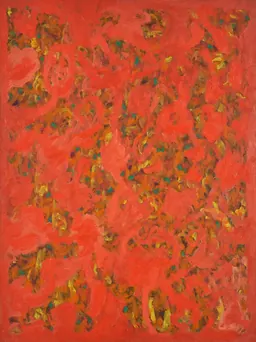 Beauford Delaney, Abstraction 12 (1963), Knoxville Museum of Art