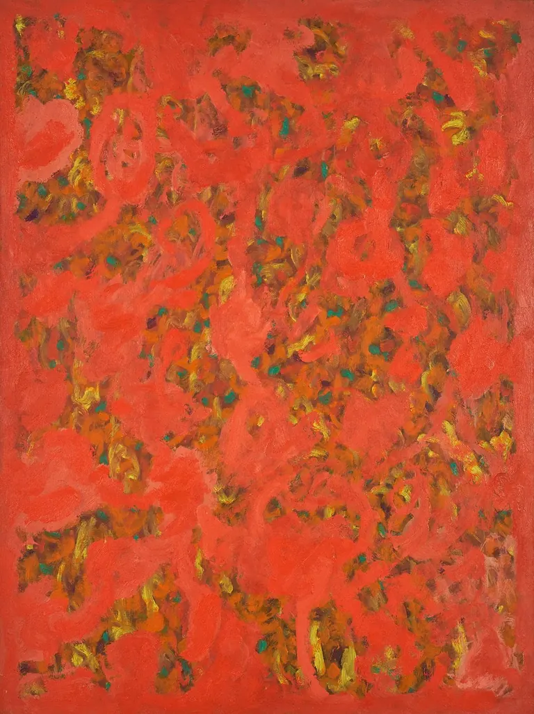 Beauford Delaney, Abstraction 12 (1963), Knoxville Museum of Art