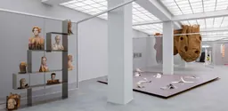 Exhibition view of [ materialistin ]. Matter of Care, Care of Matter