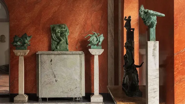 Intérieur de la maison de Carl et Olga Milles à Millesgården