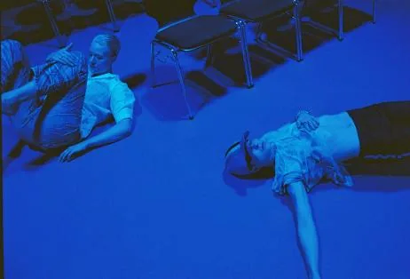Dance performance during the Échelle Humaine festival at Lafayette Anticipations
