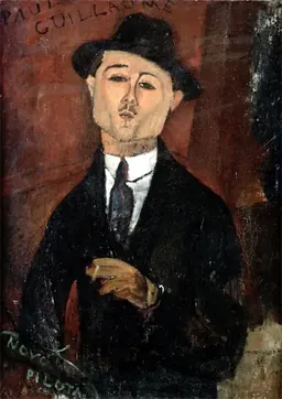 Amedeo Modigliani，《Paul Guillaume, Novo Pilota》（1915年）