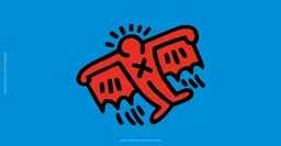 Keith Haring, X-Man, 1984