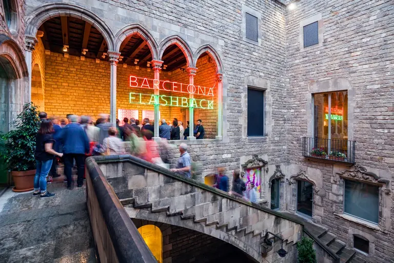 Opening of the exhibition 'Barcelona Flashback' at MUHBA Casa Padellàs