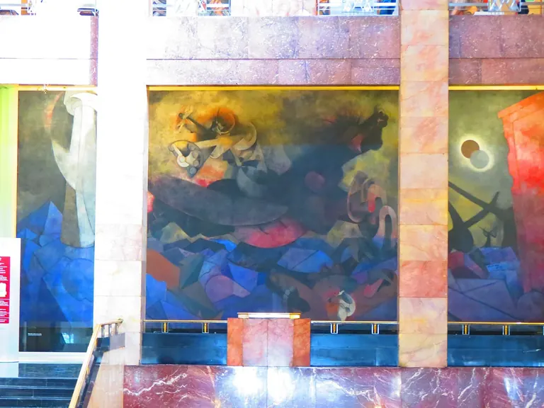 La fresque de Rufino Tamayo, Nacimiento de nuestra nacionalidad