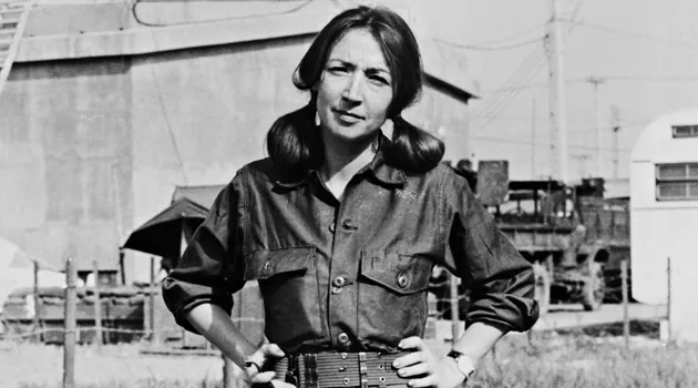 Portrait d’Oriana Fallaci