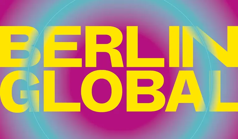 BERLIN GLOBAL exhibition visual