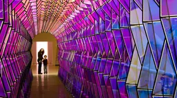 Olafur Eliasson, One-way colour tunnel, 2007