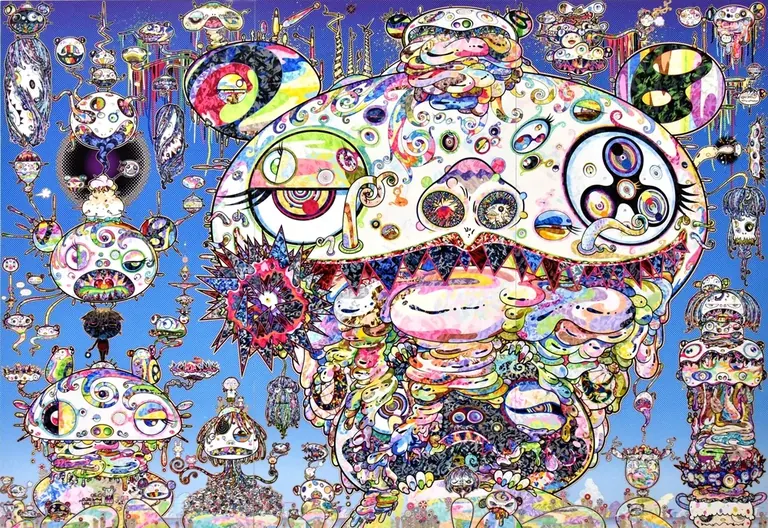 Takashi Murakami, Tan Tan Bo a.k.a Gerotan: Scorched by the Blaze in the Purgatory of Knowledge