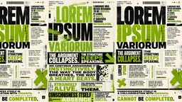 Sasha Stiles, Lorem Ipsum Variorum au Palazzo Citterio