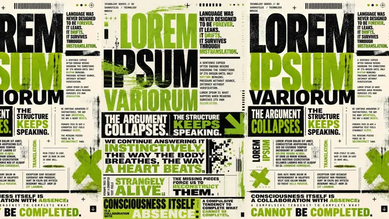 Sasha Stiles, Lorem Ipsum Variorum au Palazzo Citterio