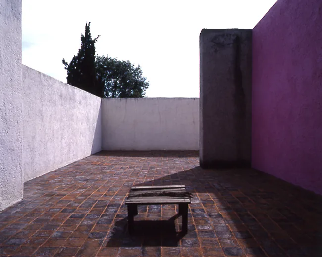 La terrasse sur le toit de la Casa Luis Barragán