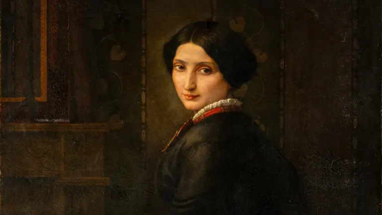 Gustave Le Gray, Portrait de Mme G.L. — Painter and Photographer exhibition