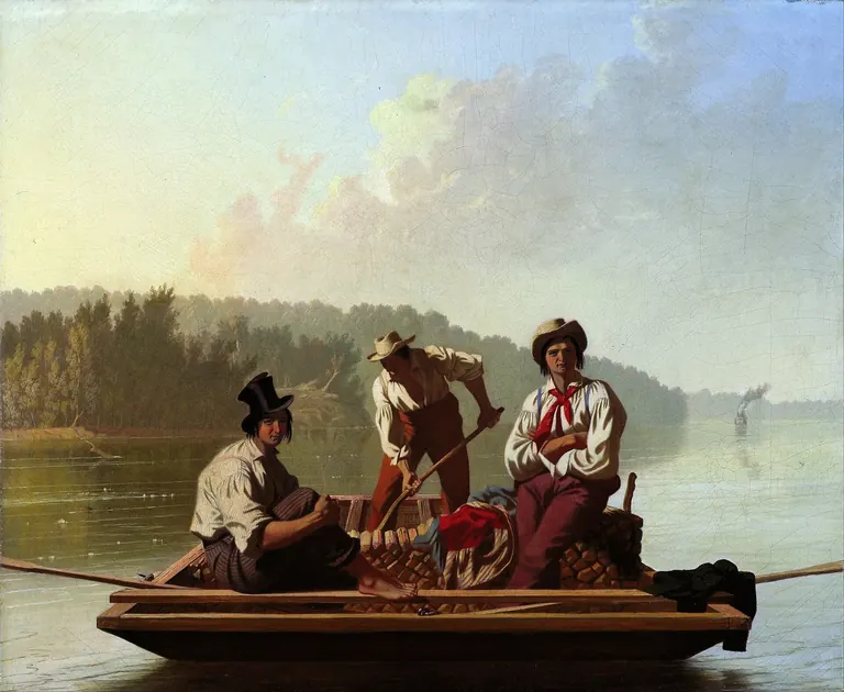 George Caleb Bingham, Boatmen on the Missouri, 1846