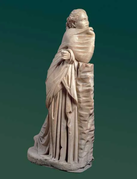 Statue de la Muse Polyhymnia à Centrale Montemartini