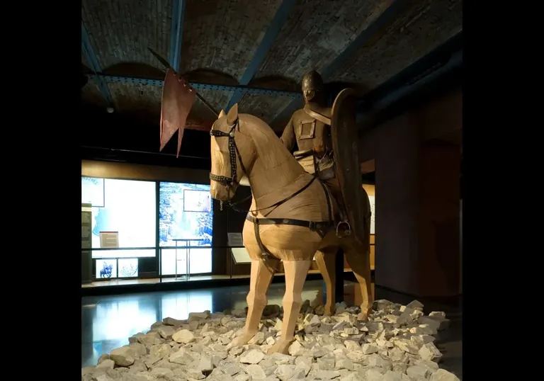 Gallery of The Memory of a Country, the permanent exhibition of the Museu d'Història de Catalunya
