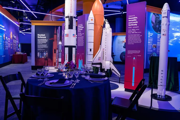 Le Henry Crown Space Center au Griffin Museum of Science and Industry
