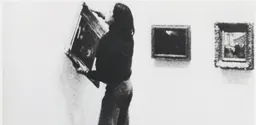 Ulay, IRRITATION – THERE IS A CRIMINAL TOUCH TO ART, detail, 1976, film still