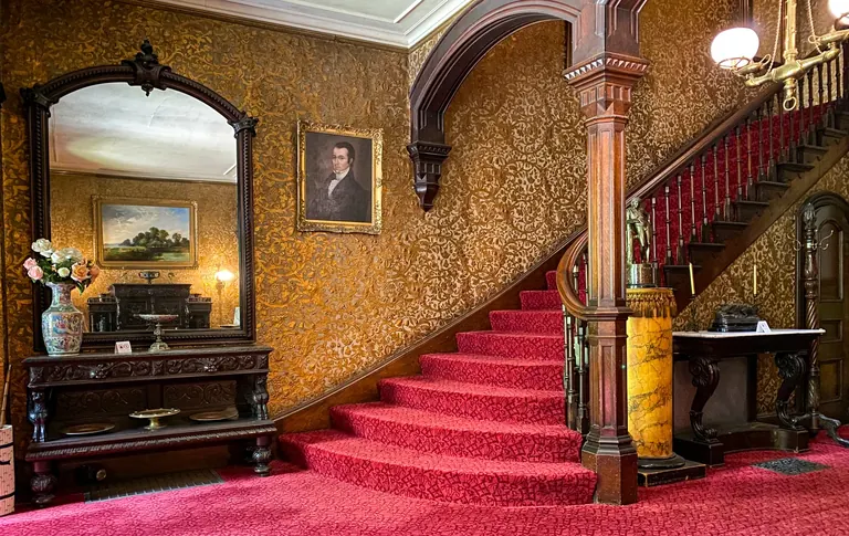 Charlie Gibson's Queer Boston tour at the Gibson House Museum