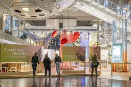 Ausstellungsansicht von Planetary Health im Deutschen Museum