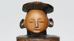 Une sculpture africaine de la collection Arts of Africa de l’Art Institute, présentée dans l’exposition Body and Being in African Art