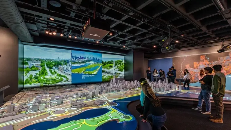 The Chicago City Model Experience au Chicago Architecture Center