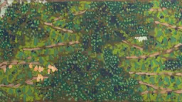 Édouard Vuillard, Les Jardins publics, dessus-de-porte I, 1894