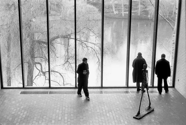Η αίθουσα Giacometti στο Louisiana Museum of Modern Art