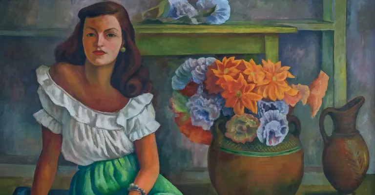 Exposition Diego Rivera aux musées du Capitole, Villa Caffarelli