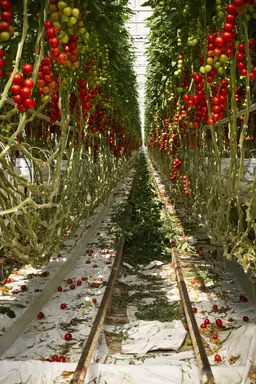Vue de l’installation CONVIVIUM: Food Systems at the Limit