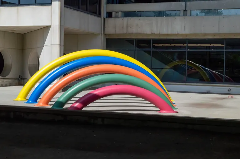Sculpture de la collection d’art public de York University sur le campus Keele