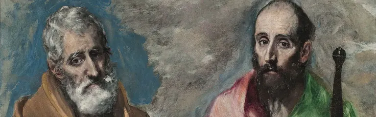 Painting by El Greco from the MNAC Renaissance and Baroque display