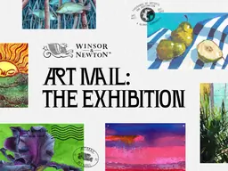 Exposición Winsor & Newton Art Mail en Saatchi Gallery