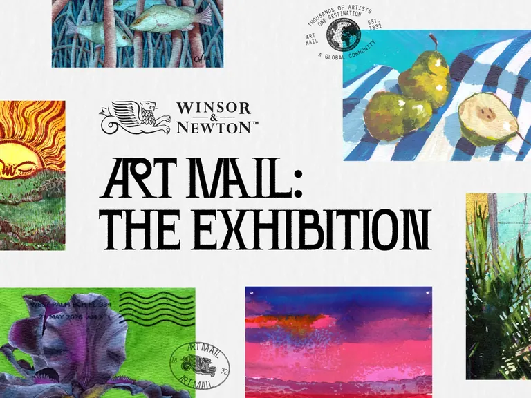 Exposición Winsor & Newton Art Mail en Saatchi Gallery