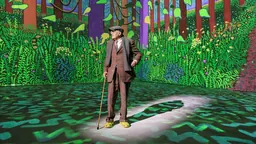 David Hockney: Bigger & Closer immersive exhibition promotional image