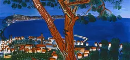 Raoul Dufy, Golfe Juan (detall)