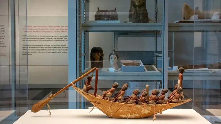 “Ancient Egypt: From Discovery to Display”展出的古埃及文物