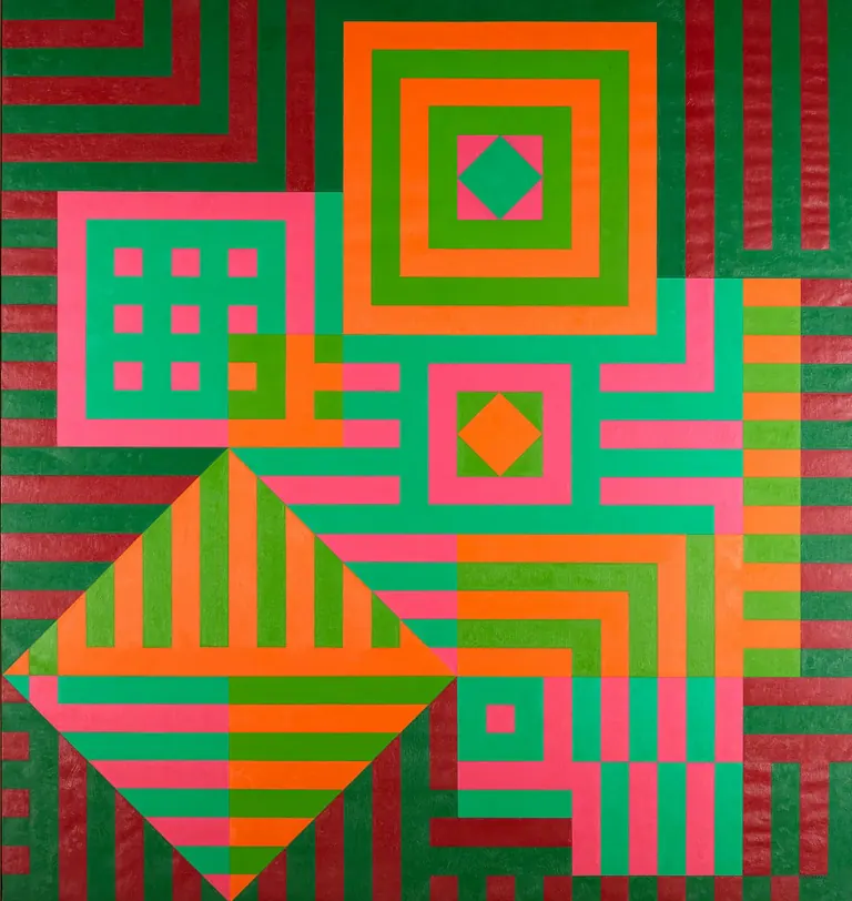 Victor Vasarely، Kiu-Siu، 1963