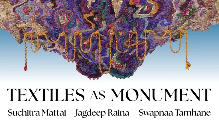 Visuel de l’exposition Textiles as Monument