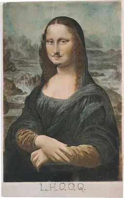 Marcel Duchamp, L.H.O.O.Q. (1919)