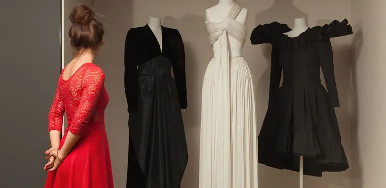 Dresses of the 1970s and 1980s in the Fashion Gallery