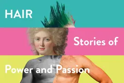 Visuel promotionnel de l’exposition HAIR à la Kunsthalle München