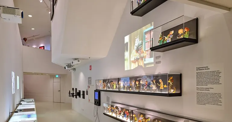 La galerie d’animation de l’Eye Filmmuseum