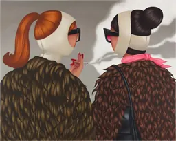Julie Curtiss, Makeover, 2026, oil and acrylic on canvas