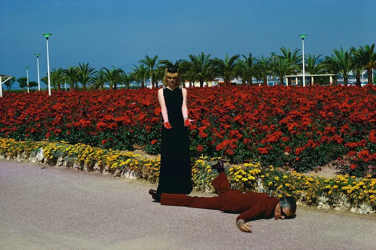 Helmut Newton, Rose Murder, 1975