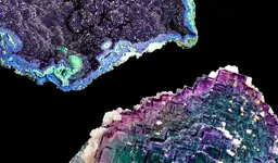 Rares spécimens minéraux exposés dans l’exposition Unearthed: Raw Beauty