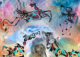 Œuvre de 250 Years, Indigenous Futures à Haines Gallery