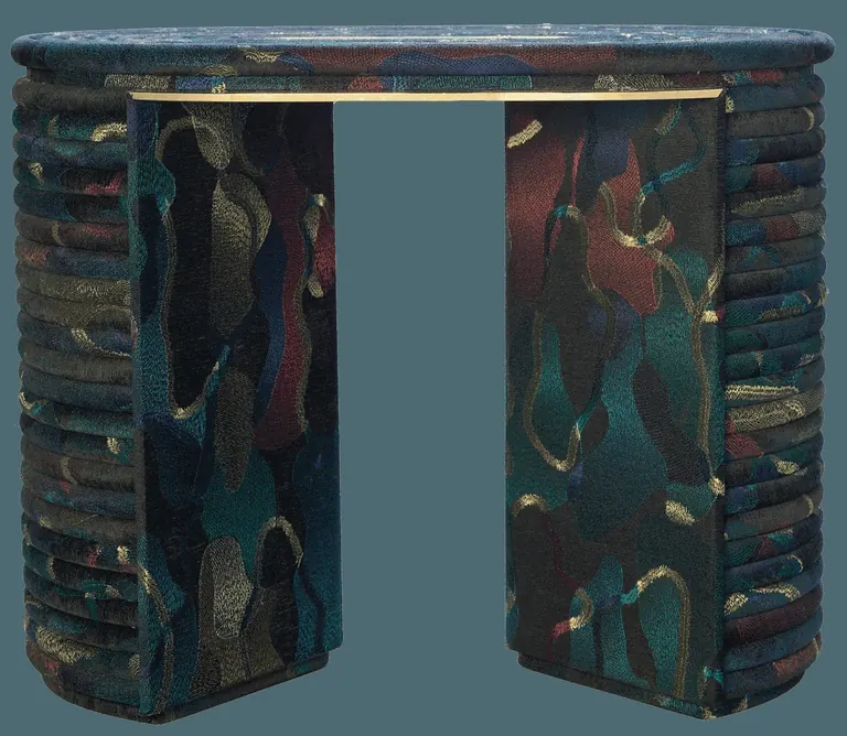 Abstract seating design from the NMAAHC collection shown in Reset: Abstraction Embodied in Design