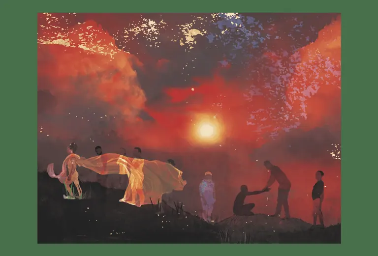 Carla Jay Harris, Of the Wind, dans Embers of Generational Memory au Craft Contemporary
